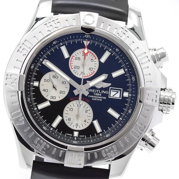 BREITLING Super Avenger II A13371 Date Chronograph Automatic Men's Watch_893499 - Picture 5 of 7